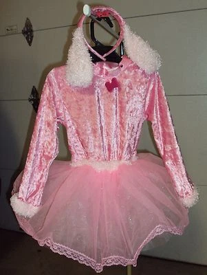 Halloween Costume Pink Poodle Dress Up Outfit Size 3T - Image 1 of 3