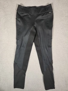 Kerrits Sit Tight Wind Pro Full Seat Tight XL Black Leggings Fleece Riding 36x31 - Picture 1 of 9