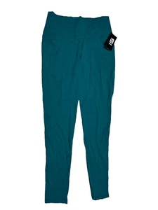 ID Ideology Damengröße S hohe Taille Seitentasche 7/8 Länge Leggings grün neu mit Etikett - Bild 1 von 8