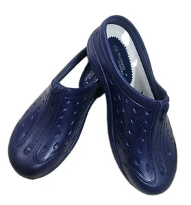 Madness Comfort wasserdichte Damen-Gummislipper marineblau schmale Passform 6,5 - Bild 1 von 6