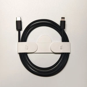 Apple 1m (3ft) Lightning to USB-C Charging Cable Cord - Black extremely rare - Photo 1 sur 5