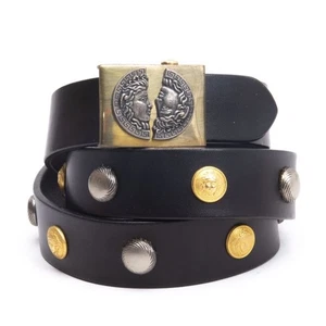 GIANNI VERSACE Medusa Buckle Design Belt Size 90/36(K-162378) - Picture 1 of 10