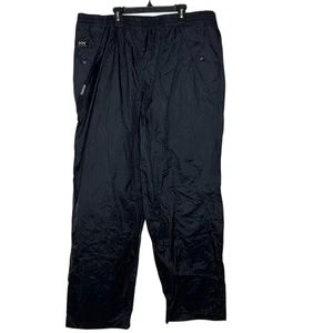 Helly Hansen Men’s Waterproof Rain Pants Black Lightweight Outdoor Size L NEW - Picture 1 of 8