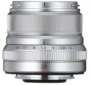 FUJIFILM X Interchangeable Lens Fujinon 23mm F2 Silver F XF23MMF2 R WR S - Picture 1 of 1