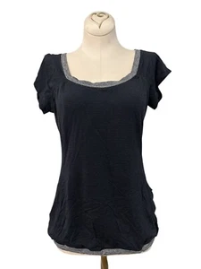 Camiseta de entrenamiento Lululemon negra con cuello redondo para mujer talla M - Imagen 1 de 7