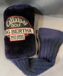 Callaway Golf Vintage Big Bertha War Bird Sole Plate 1 Wood Headcover No Holes - Picture 1 of 7