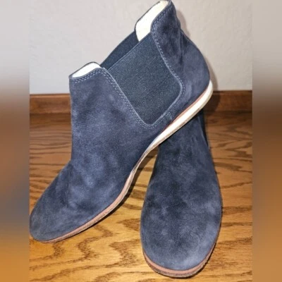 TOD'S Gamuza Elástico Refuerzo Punta Redonda Botín Plano EU 37.5 Mujer Foto 1 de 4