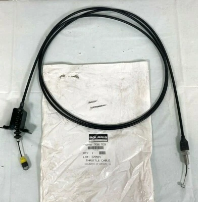 Genuine Polaris 11-14 RZR 800 OEM Throttle Cable 7081709 NOS New - Image 1 of 4