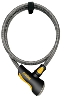OnGuard Akita 8039 Bike/Cycle Cable Lock 120cm x 12mm X2P Double Bolt, Keys 1.2m - Image 1 of 2