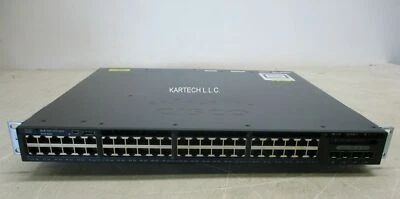 Cisco Catalyst WS-C3650-48TS-E 4X1G 3650 Series Gigabit Ethernet Network Switch - Image 1 of 4
