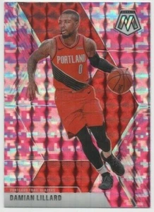 Damian Lillard 2019-20 PANINI MOSAIC BASKETBALL Camo Pink #5 Trail Blazers - Picture 1 of 2