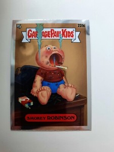 Garbage Pail Kids Chrome Series 6 #231c Smokey Robinson C Name Variation GPK