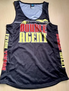 Marathon Maniacs Double Agent Women Extra Small Black Running Tank Singlet - Picture 1 of 6