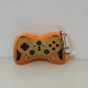 Video Game Controller Gamepad Plush Mini Pillow Cushion / Orange 9” / New NWT - Picture 1 of 3