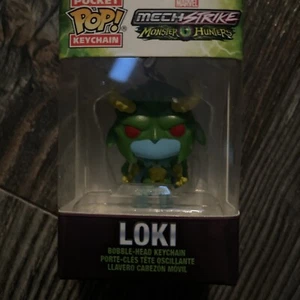 Marvel Mech Strike Monster Hunters - Loki Pocket Pop! Keychain - Funko - Picture 1 of 7