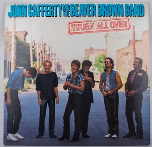 1985 John Cafferty and The Beaver Brown Band "Tough All Over" Promo Copy Record - Picture 1 of 15
