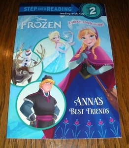 Step Into Reading Step 2 Disney Frozen Anna's Best Friends Paperback-New - Picture 1 of 1