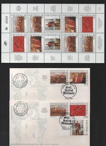 Venezuela: 1988; Scott 1418 in complete sheet of 10,  2 complete set VZ2487 - Picture 1 of 2