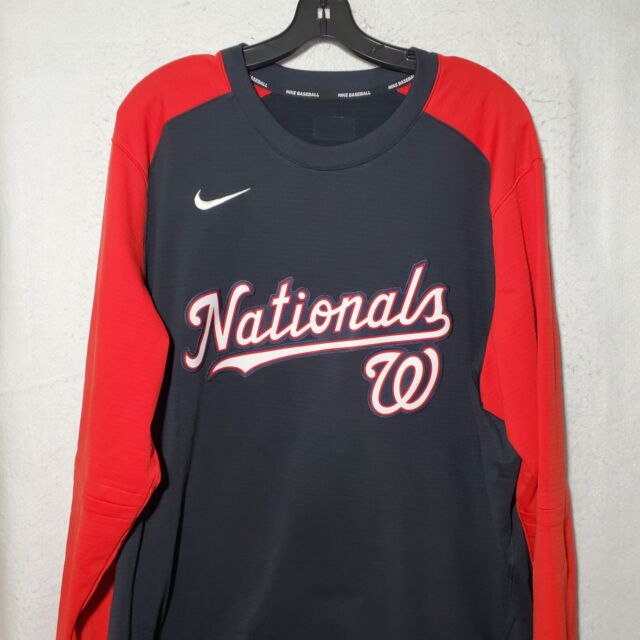 47 Women's Washington Nationals Red Celeste Long Sleeve T-Shirt