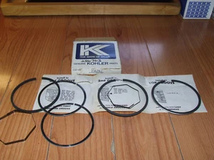 Juego de anillos de pistón Kohler genuinos STD, parte #236763, motor Kohler KB23 - Imagen 1 de 2