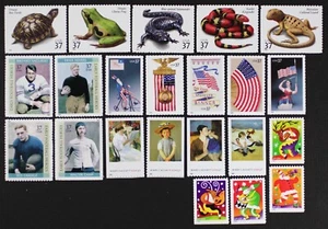 US Year 2003 Collection of 5 complete sets, in 22 single stamps Mint NH - Picture 1 of 1