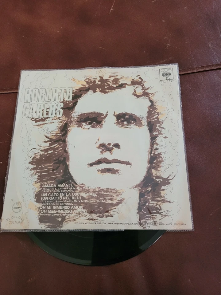 ROBERTO CARLOS, AMIGO & HABLANDO EN SERIO 45 RPM, IMPORTED from Mexico - Image 1 of 3