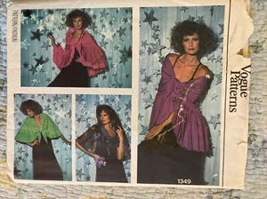 70's VTG VOGUE Misses' Shawls Pattern 1349 - Picture 1 of 3