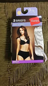 Hanes Body Creations Satin Höschen, Größe 6, Sissy, weich, glänzend und bequem - Bild 1 von 6