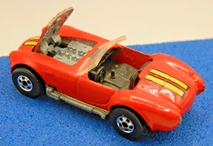 Hot Wheels - 1/64 - Vintage - 427 COBRA - BW Wheels - Opening Hood - Red - LOOK! - Picture 1 of 8