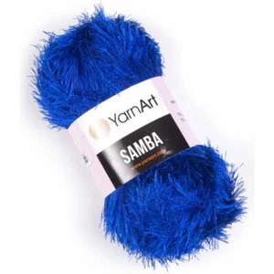 Yarn YarnArt Samba yarn faux fur yarn long eyelash yarn fun fur yarn sparkly - Picture 1 of 12