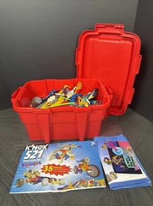 Genuine K'nex Value Tub Actual Count 400++ Piece Play Set - Picture 1 of 2
