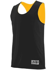 2 Pack Of Augusta Sportswear 148 Adult Wicking Reversible Sleeveless Jersey Tee - Picture 1 of 21