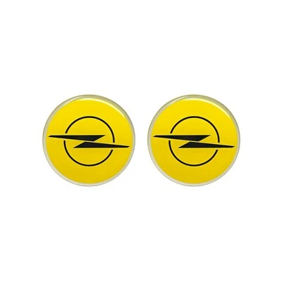 Adesivo 3D Stemma Opel Ufficiale, Giallo, 21 mm - Immagine 1 di 4