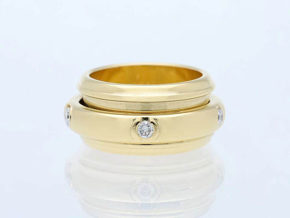 Top Preis Juw. Piaget Possession Ring 0,50 ct. Diamanten 750 Gold Deta Schmuck - Bild 1 von 4