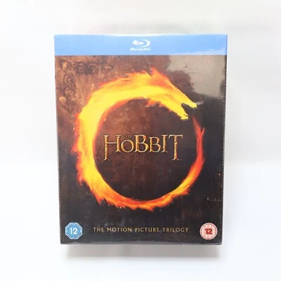 The Hobbit: The Motion Picture Trilogy (Blu-ray) | Brand New & Sealed UK Import - Image 1 of 3
