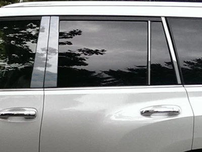 Stainless Chrome Pillar Posts 8PCS QAA Pillar Covers FOR Lexus GX 2010-2020 - Image 1 of 4