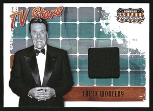 2008 Americana II TV Stars Material Small Screen #CW2 Chuck Woolery /500