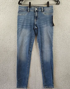 Polo Ralph Lauren Aubrie Five-Pocket Style Denim Leggings Girls 16 Lucinda Wash - Picture 1 of 15