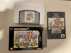 Nintendo 64 Paper Mario OVP und Anleitung CiB N64 PAL - Bild 1 von 17