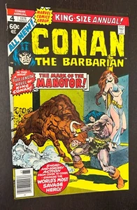 CONAN THE BARBARIAN ANNUAL #4 (Marvel Comics 1978) -- Bronze Age -- FN - Picture 1 of 2