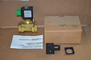 Nuovo! Advantage Controls ELETTROVALVOLA 2 VIE 3/4" 240Vdc 200 PSIG - Foto 1 di 4