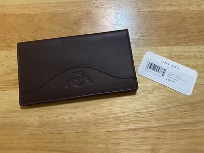 Ghurka zzggw145nwl груди карман бумажник ореховая кожа GW145 новый - Изображение 1 из 3