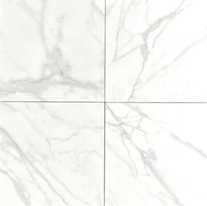 12x12 Calacatta Empire Ceramic Tile for Walls Floors Made in USA (10 Pieces) - Picture 1 of 4