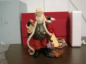 PARTY LITE TEELICHTHALTER "CHECKING HIS LIST" -- NEU - Bild 1 von 12