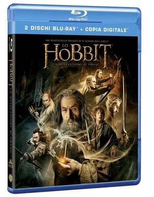 Lo Hobbit - La Desolazione Di Smaug (Blu-ray) Freeman Mckellen (US IMPORT) - Image 1 of 2