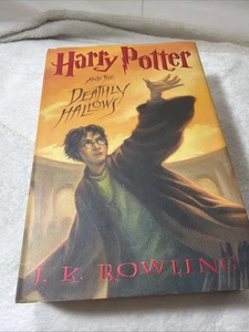 Harry Potter and the Deathly Hallows by J. K. Rowling (2007, Hardcover) - Picture 1 of 13