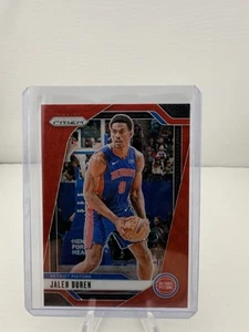 2024-25 Panini Prizm Prizms Ruby Wave #20 Jalen Duren - Picture 1 of 2
