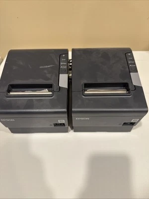 🔥2 🔥Epson TM-T88V Thermal Receipt Printer - With Power Supply  - Image 1 of 4