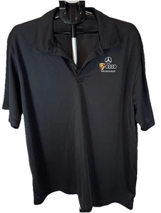 Mercedes, Porsche, Car Audi Dealership Logo from Melbourne Black Polo Sz 2XL - Picture 1 of 5
