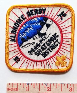 Parche de Boy Scouts 1976 Shatemuc District Klondike Derby (Gran Consejo de Nueva York) - Imagen 1 de 2